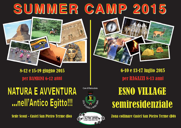 Scarica il pdf del Summer Camp 2015
